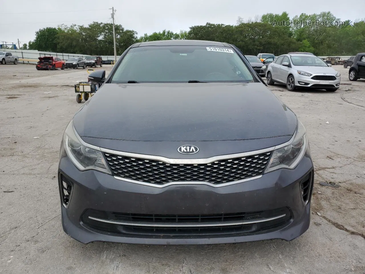 2018 Kia Optima Lx Gray vin: 5XXGT4L35JG234153