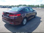 2018 Kia Optima Lx Бордовый vin: 5XXGT4L35JG235173