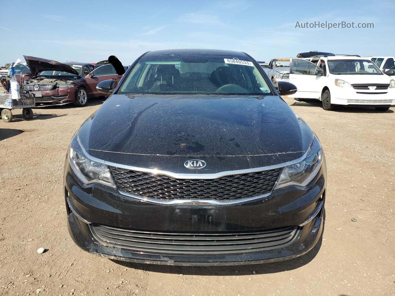 2018 Kia Optima Lx Black vin: 5XXGT4L35JG236808