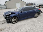 2018 Kia Optima Lx Blue vin: 5XXGT4L35JG272756