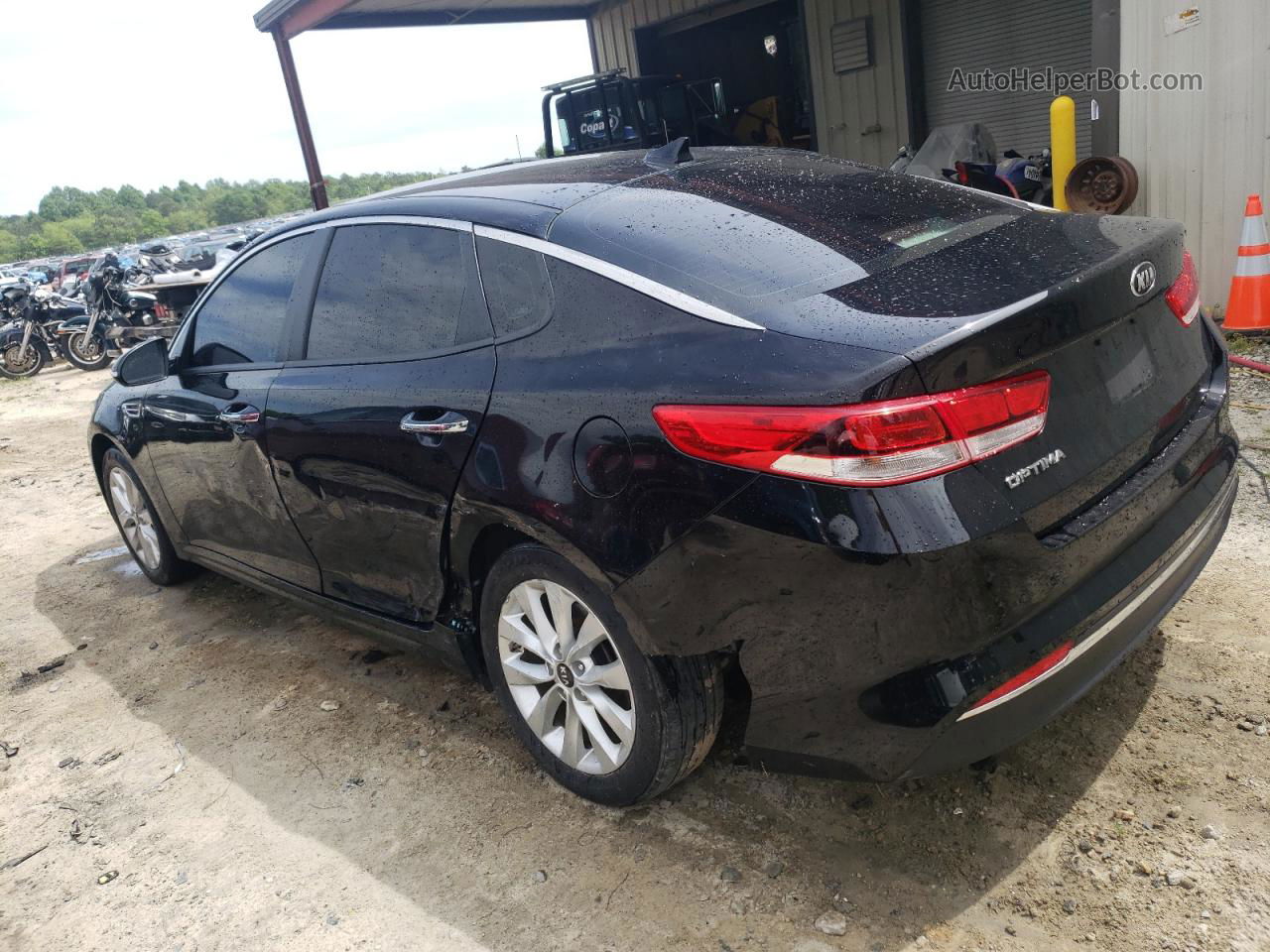 2018 Kia Optima Lx Black vin: 5XXGT4L35JG274362