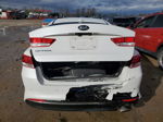 2018 Kia Optima Lx White vin: 5XXGT4L35JG274670