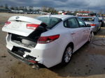 2018 Kia Optima Lx White vin: 5XXGT4L35JG274670