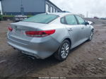 2016 Kia Optima Lx Серебряный vin: 5XXGT4L36GG003495