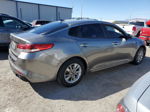 2016 Kia Optima Lx Gray vin: 5XXGT4L36GG014660