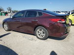 2016 Kia Optima Lx Burgundy vin: 5XXGT4L36GG019390