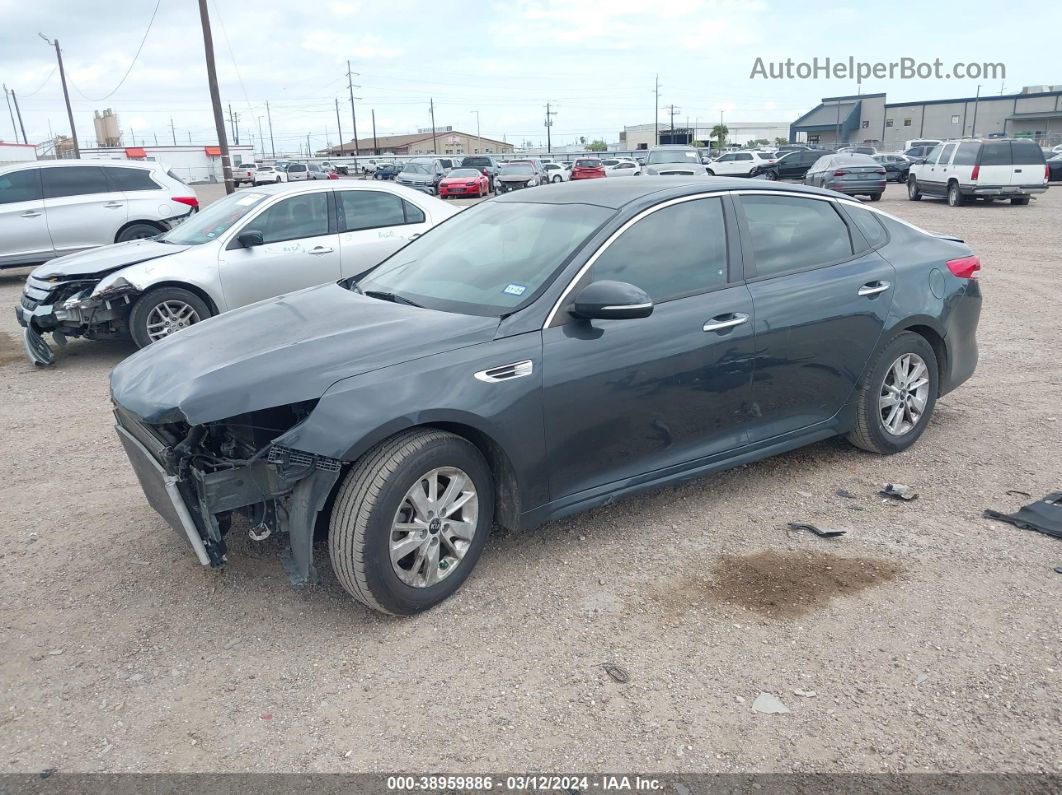 2016 Kia Optima Lx Gray vin: 5XXGT4L36GG023021