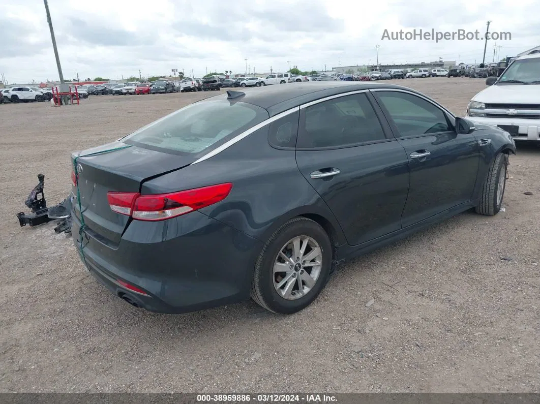 2016 Kia Optima Lx Серый vin: 5XXGT4L36GG023021