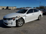 2016 Kia Optima Lx White vin: 5XXGT4L36GG055743