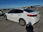 2016 Kia Optima Lx White vin: 5XXGT4L36GG055743