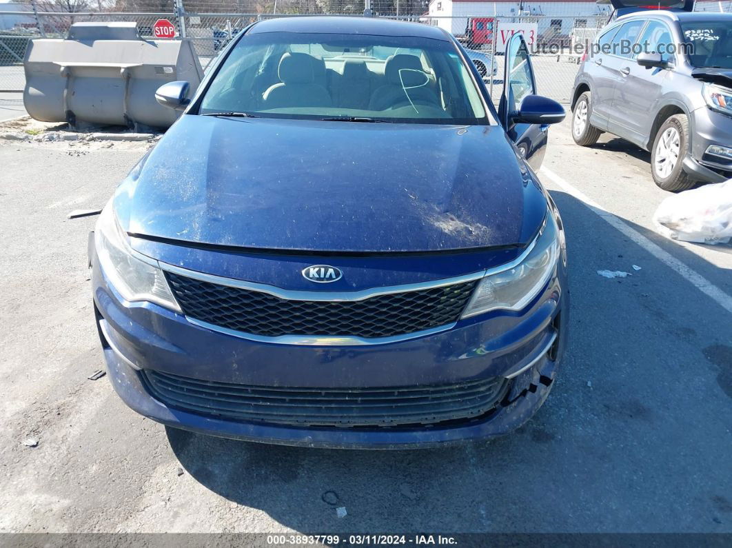 2016 Kia Optima Lx Blue vin: 5XXGT4L36GG059999