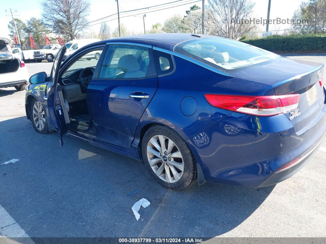 2016 Kia Optima Lx Blue vin: 5XXGT4L36GG059999