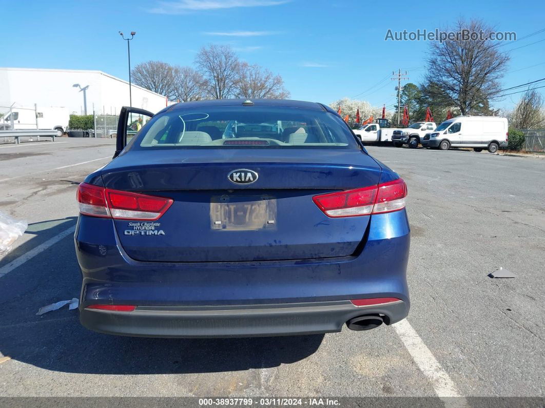 2016 Kia Optima Lx Blue vin: 5XXGT4L36GG059999