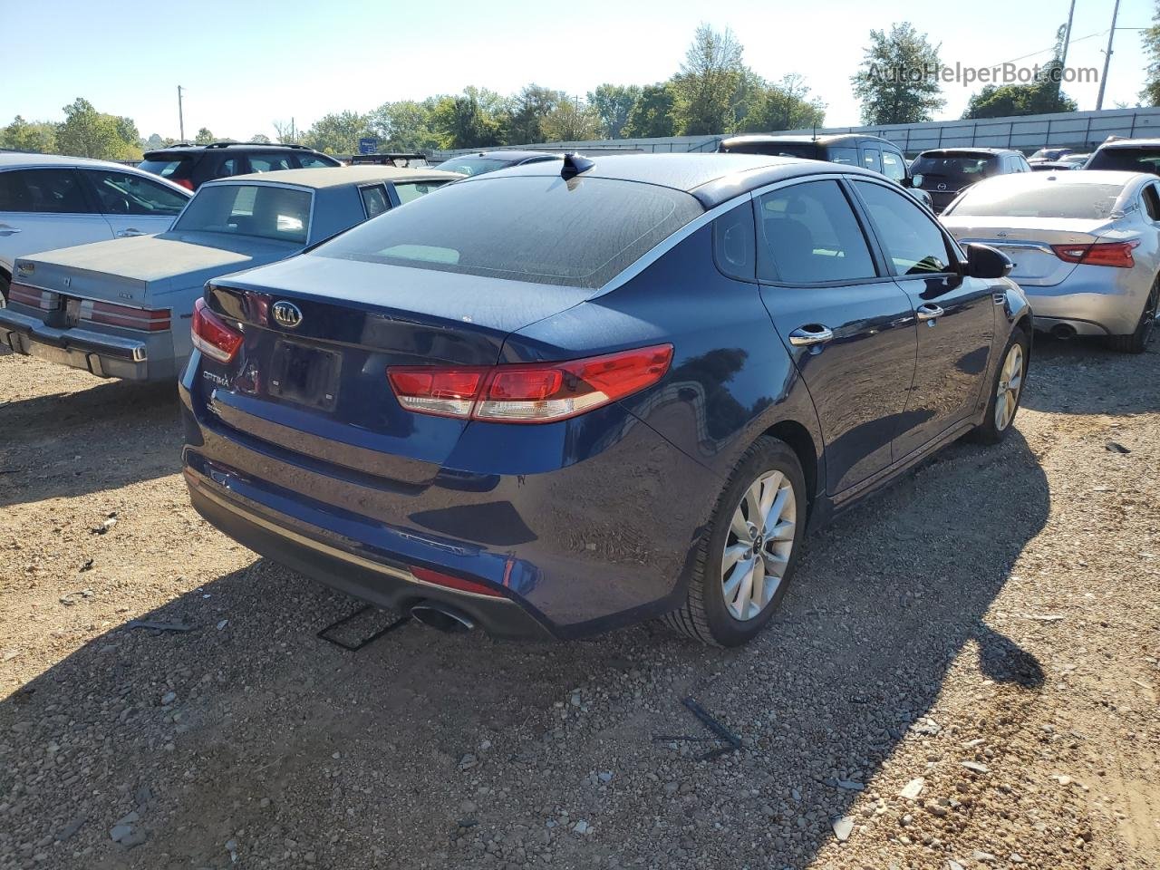 2016 Kia Optima Lx Blue vin: 5XXGT4L36GG074809