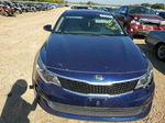 2016 Kia Optima Lx Blue vin: 5XXGT4L36GG074809