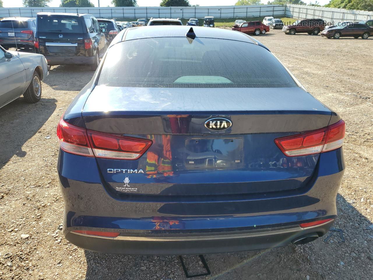 2016 Kia Optima Lx Blue vin: 5XXGT4L36GG074809