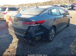 2016 Kia Optima Lx Серый vin: 5XXGT4L36GG100695