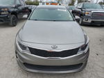 2016 Kia Optima Lx Серый vin: 5XXGT4L36GG104617