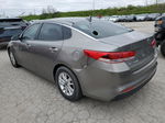 2016 Kia Optima Lx Серый vin: 5XXGT4L36GG104617