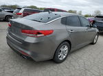 2016 Kia Optima Lx Серый vin: 5XXGT4L36GG104617