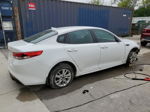 2016 Kia Optima Lx White vin: 5XXGT4L36GG111065