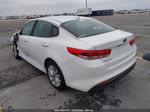 2017 Kia Optima Lx White vin: 5XXGT4L36HG121645