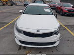 2017 Kia Optima Lx White vin: 5XXGT4L36HG121645