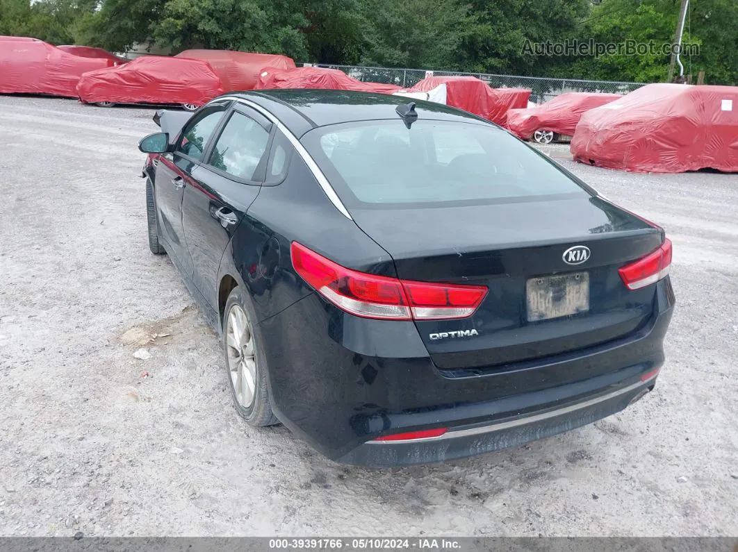 2017 Kia Optima Lx Black vin: 5XXGT4L36HG122620