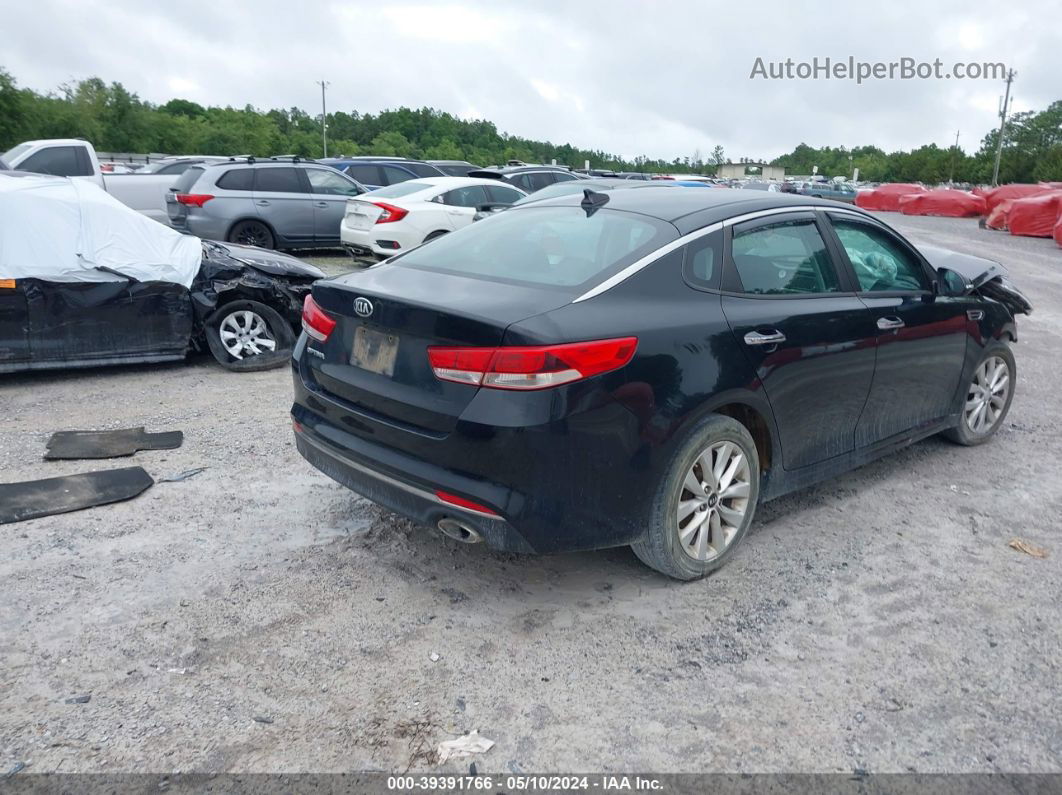 2017 Kia Optima Lx Black vin: 5XXGT4L36HG122620