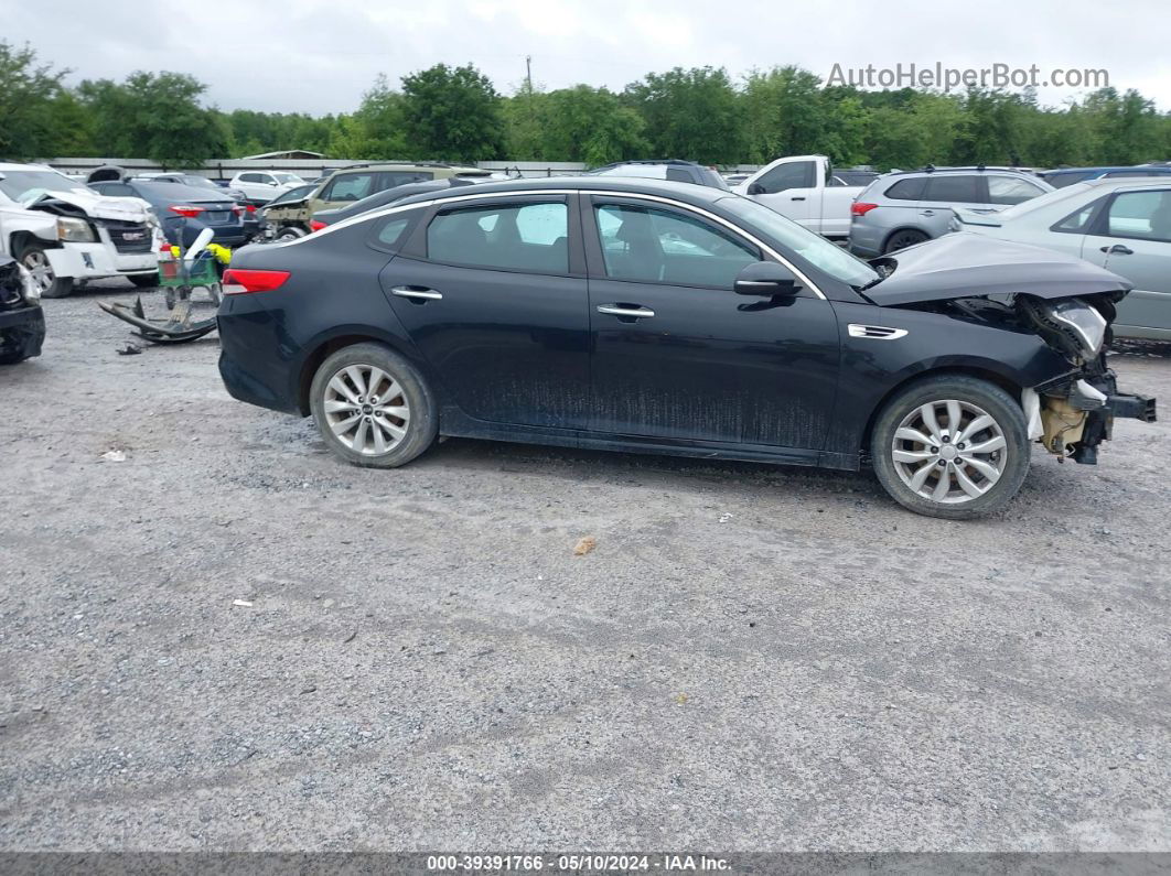 2017 Kia Optima Lx Black vin: 5XXGT4L36HG122620