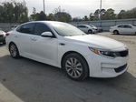 2017 Kia Optima Lx White vin: 5XXGT4L36HG129633