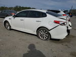 2017 Kia Optima Lx White vin: 5XXGT4L36HG129633