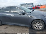 2017 Kia Optima Lx Серый vin: 5XXGT4L36HG139997