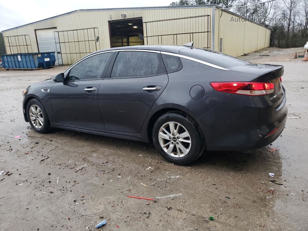 2017 Kia Optima Lx Gray vin: 5XXGT4L36HG145007