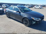 2017 Kia Optima Lx Gray vin: 5XXGT4L36HG154841