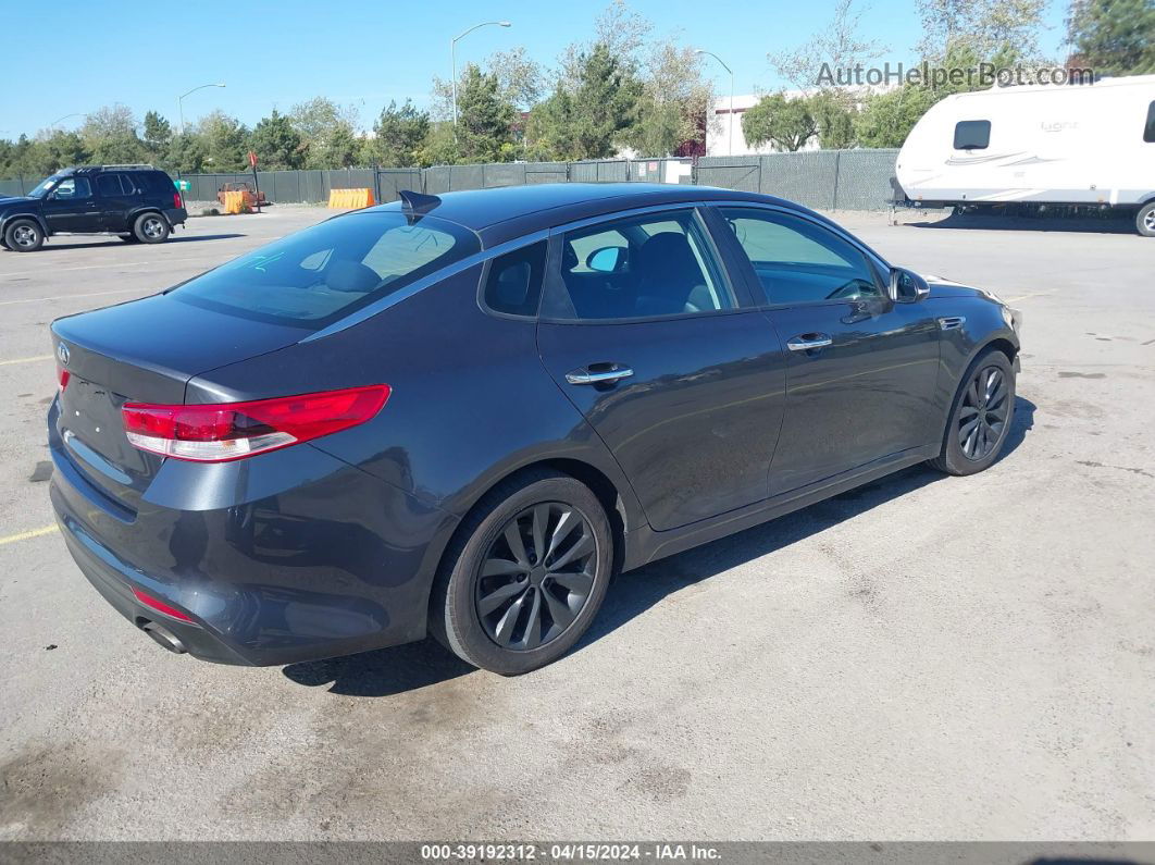 2017 Kia Optima Lx Серый vin: 5XXGT4L36HG154841