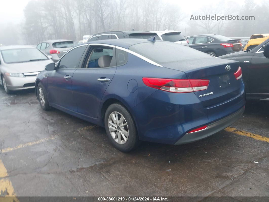 2017 Kia Optima Lx Blue vin: 5XXGT4L36HG174622