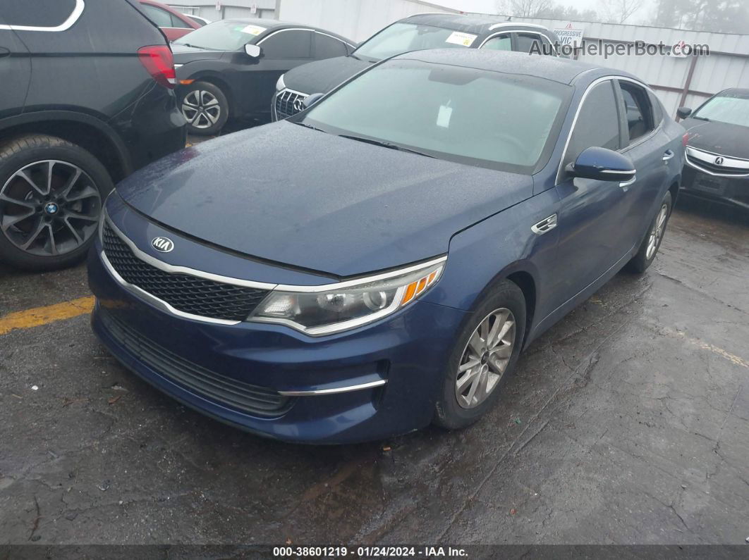 2017 Kia Optima Lx Blue vin: 5XXGT4L36HG174622