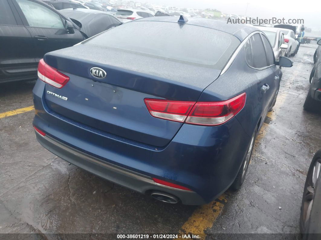 2017 Kia Optima Lx Blue vin: 5XXGT4L36HG174622