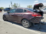 2018 Kia Optima Lx Burgundy vin: 5XXGT4L36JG179518