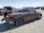 2018 Kia Optima Lx Burgundy vin: 5XXGT4L36JG179518