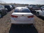 2018 Kia Optima Lx White vin: 5XXGT4L36JG189644