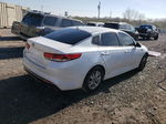 2018 Kia Optima Lx White vin: 5XXGT4L36JG189644