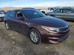 2018 Kia Optima Lx Burgundy vin: 5XXGT4L36JG189997