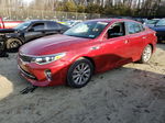 2018 Kia Optima Lx Red vin: 5XXGT4L36JG195623