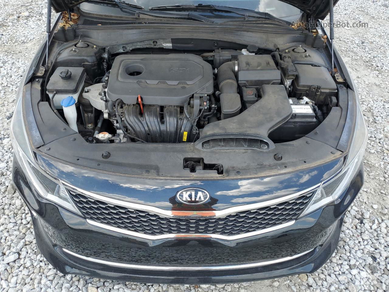 2018 Kia Optima Lx Black vin: 5XXGT4L36JG214056