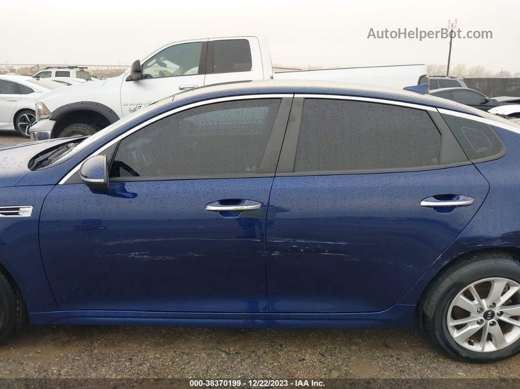 2018 Kia Optima Lx Blue vin: 5XXGT4L36JG230399