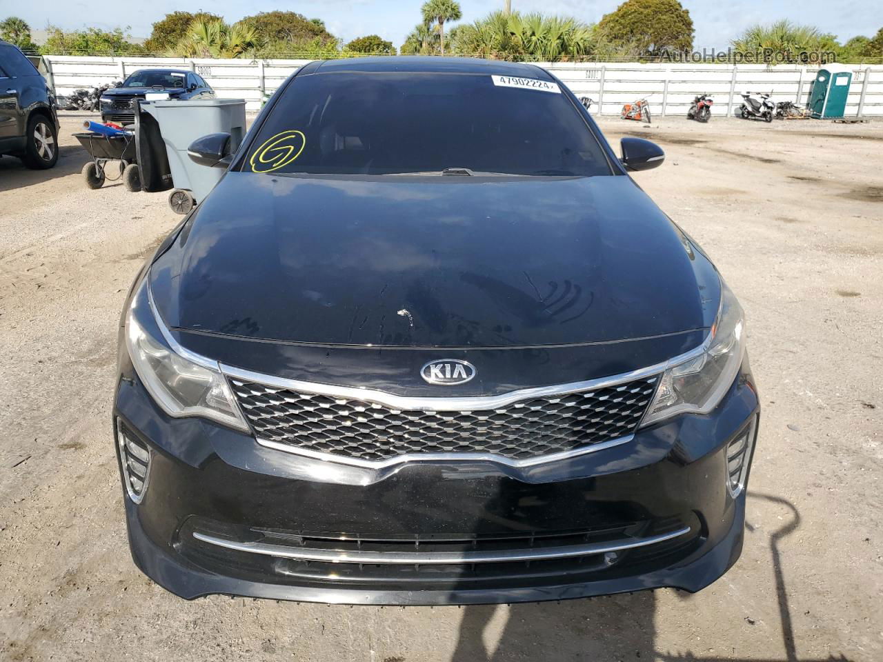 2018 Kia Optima Lx Black vin: 5XXGT4L36JG232797