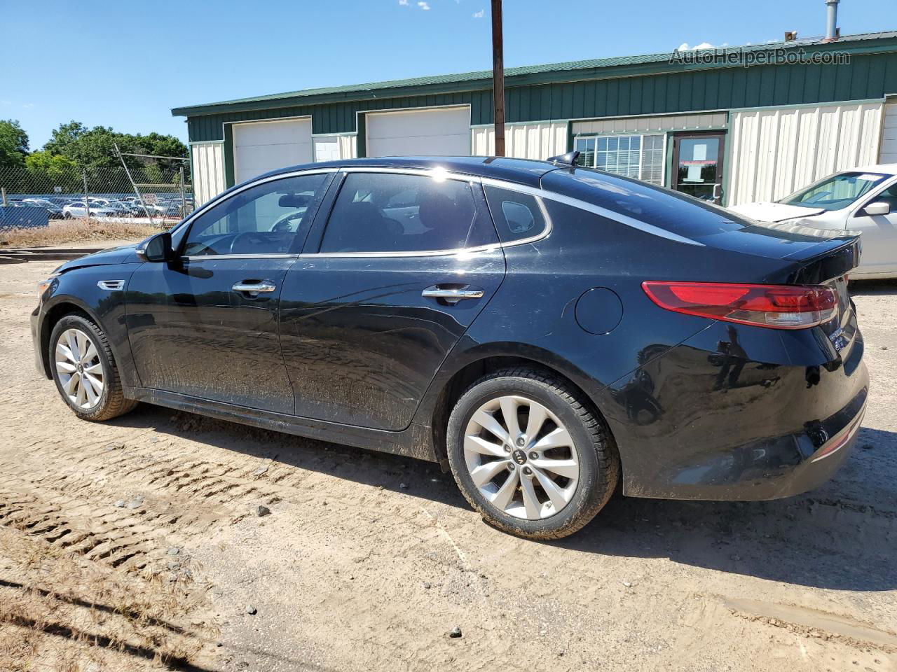 2018 Kia Optima Lx Black vin: 5XXGT4L36JG236347