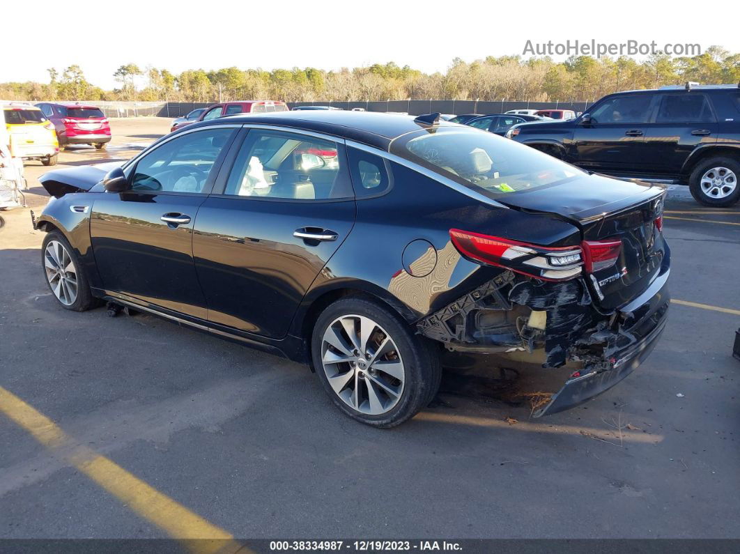 2018 Kia Optima S Черный vin: 5XXGT4L36JG251611